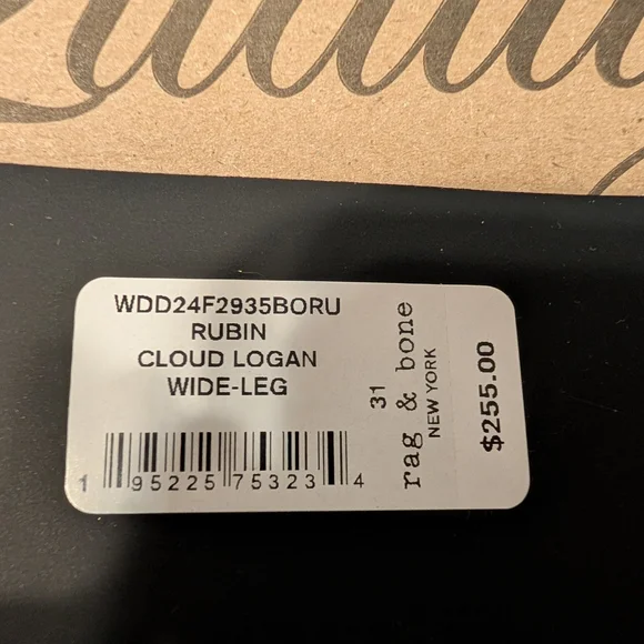 Rag & Bone® NWT Stylish mid-rise blue jeans - Picture 12 of 15